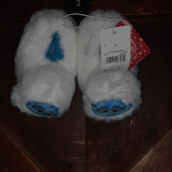 🍀3/15 🆕️ Monster Holiday Rudolph Toddler's Slippers - Picture 2 of 6